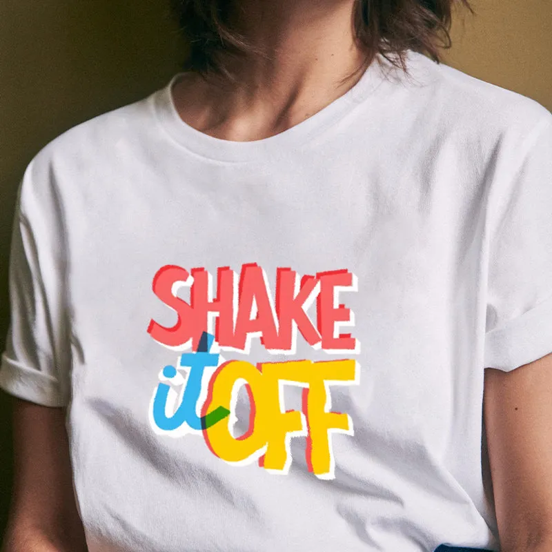 SHAKE IT OFF Cotton Tee