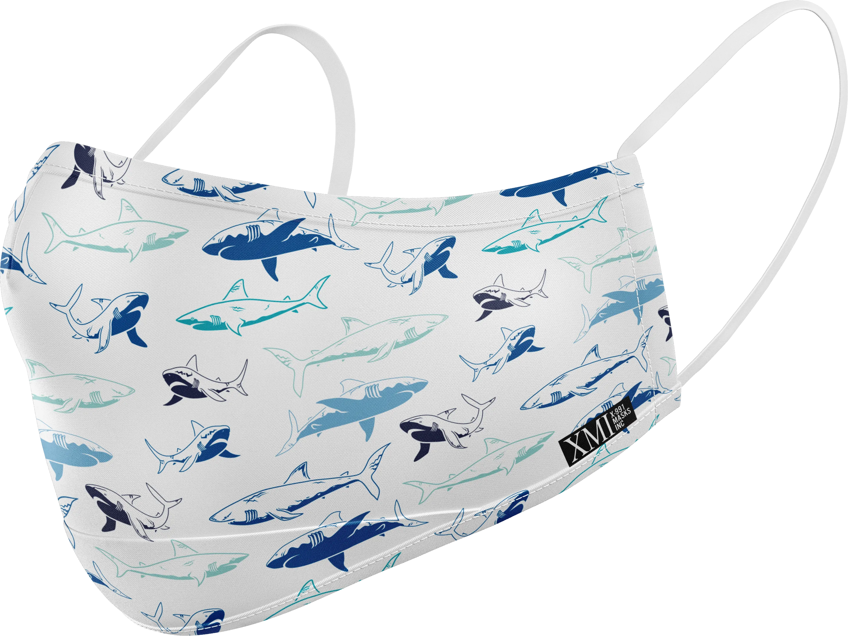 Shark printed mask for Kids