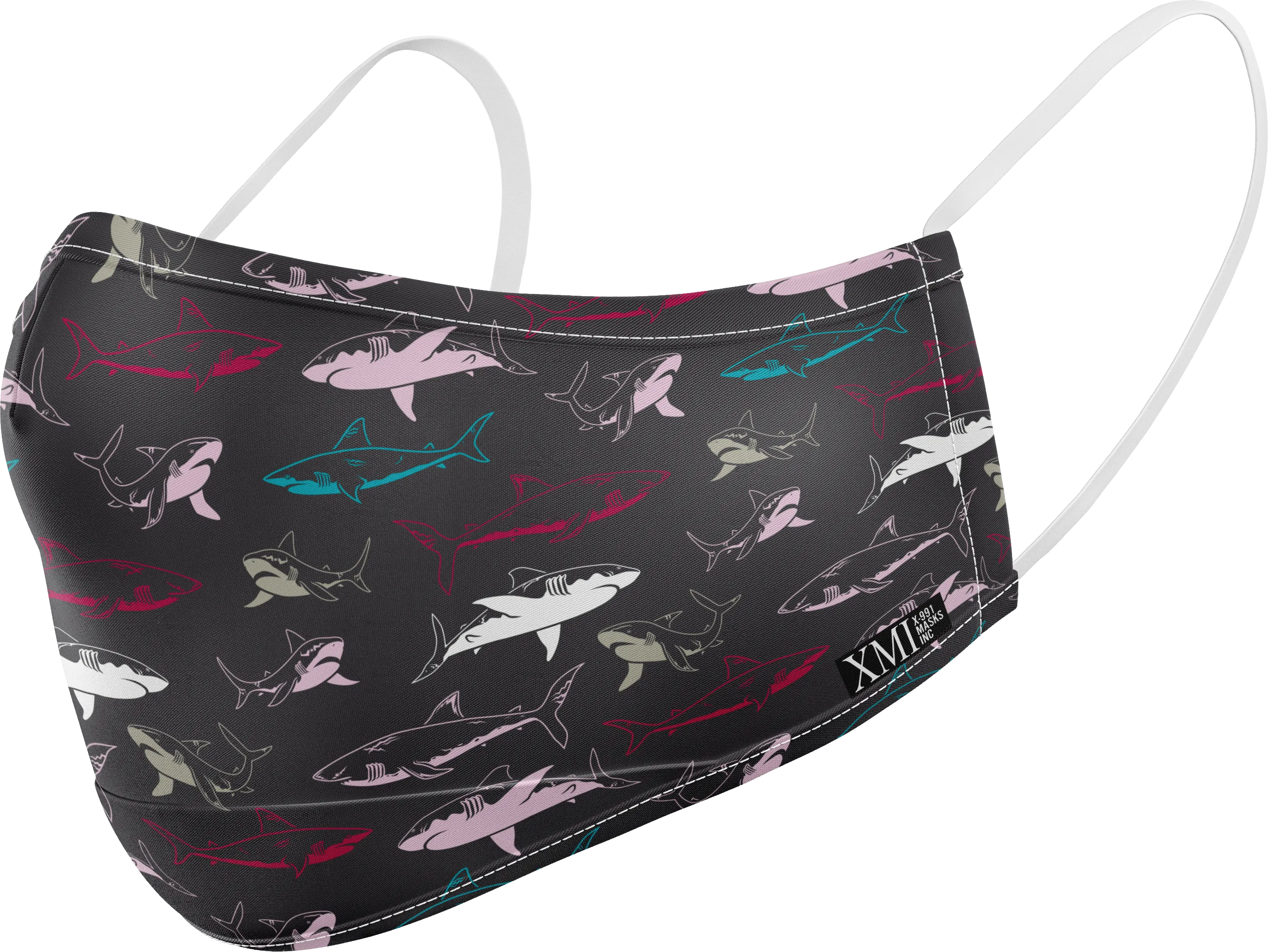 Shark printed mask for Kids