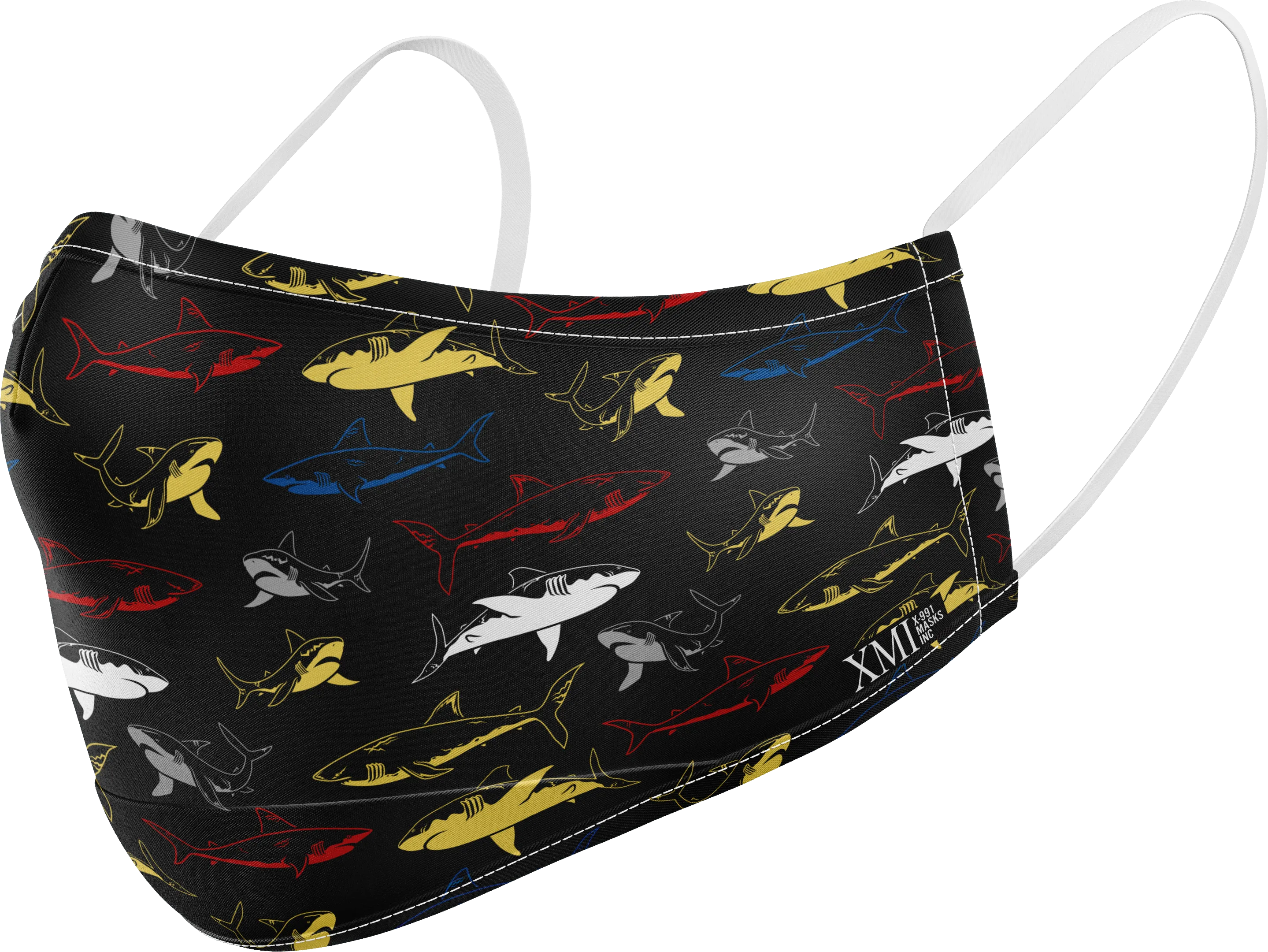 Shark printed mask for Kids