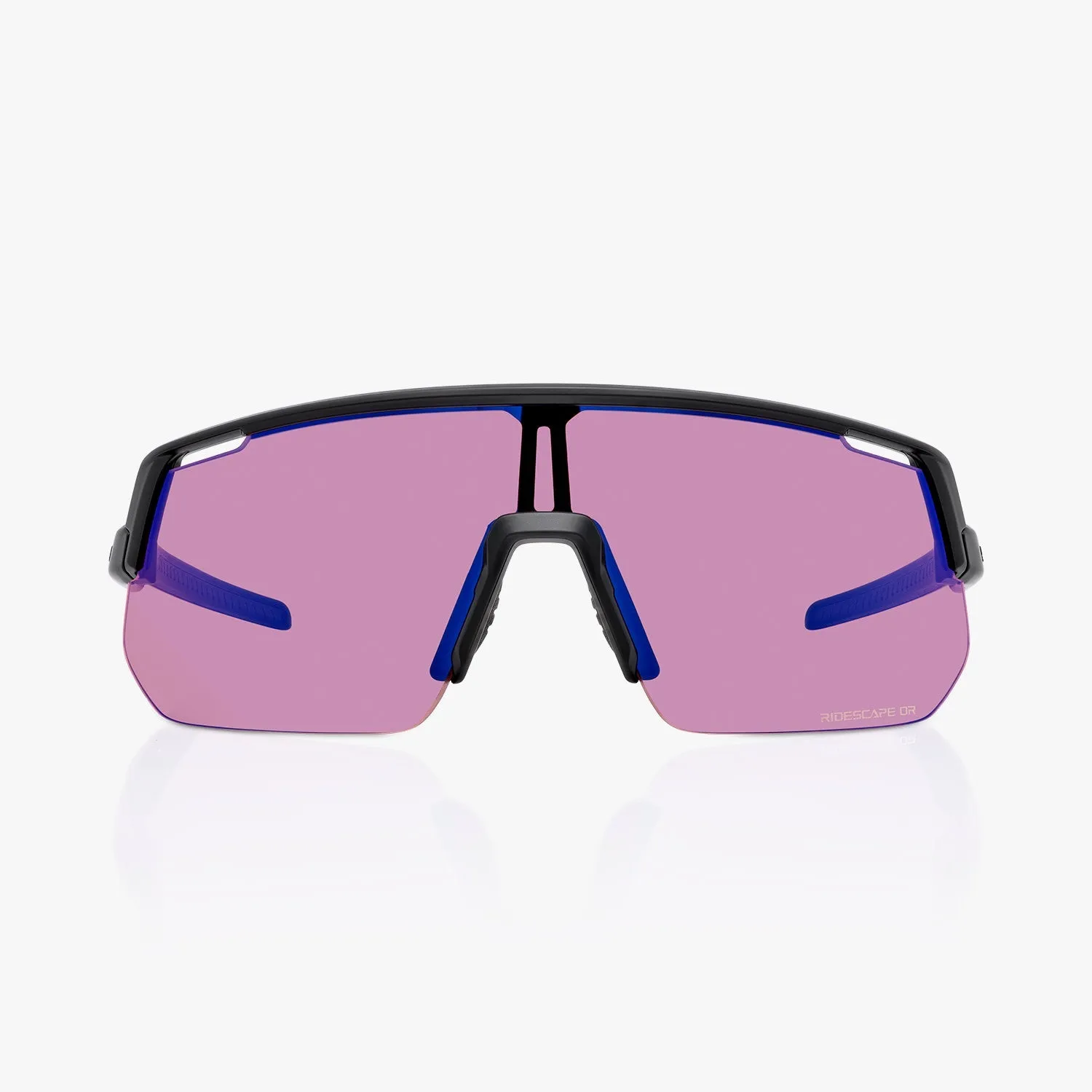 Shimano Technium L Sunglasses — Matte Black Frame / RIDESCAPE Off-Road Lens and Clear Spare