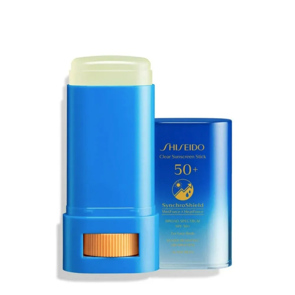 Shiseido Clear Suncare Stick SPF 50  For Face/Body 20g