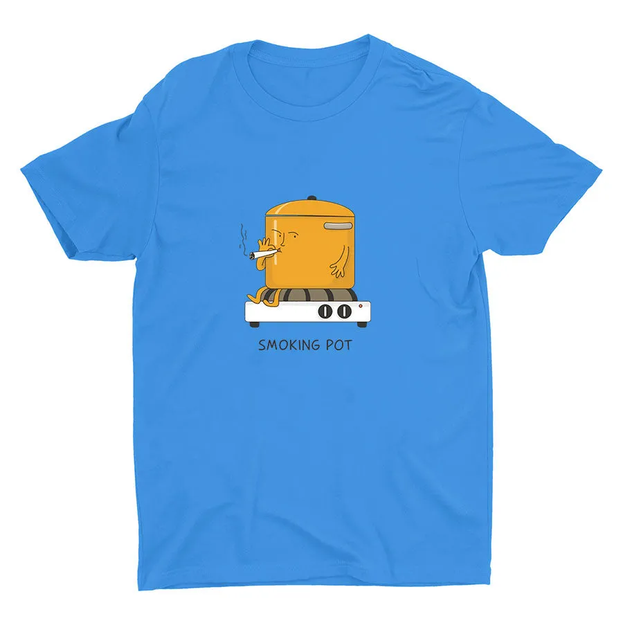 Smoking Pot Cotton Tee