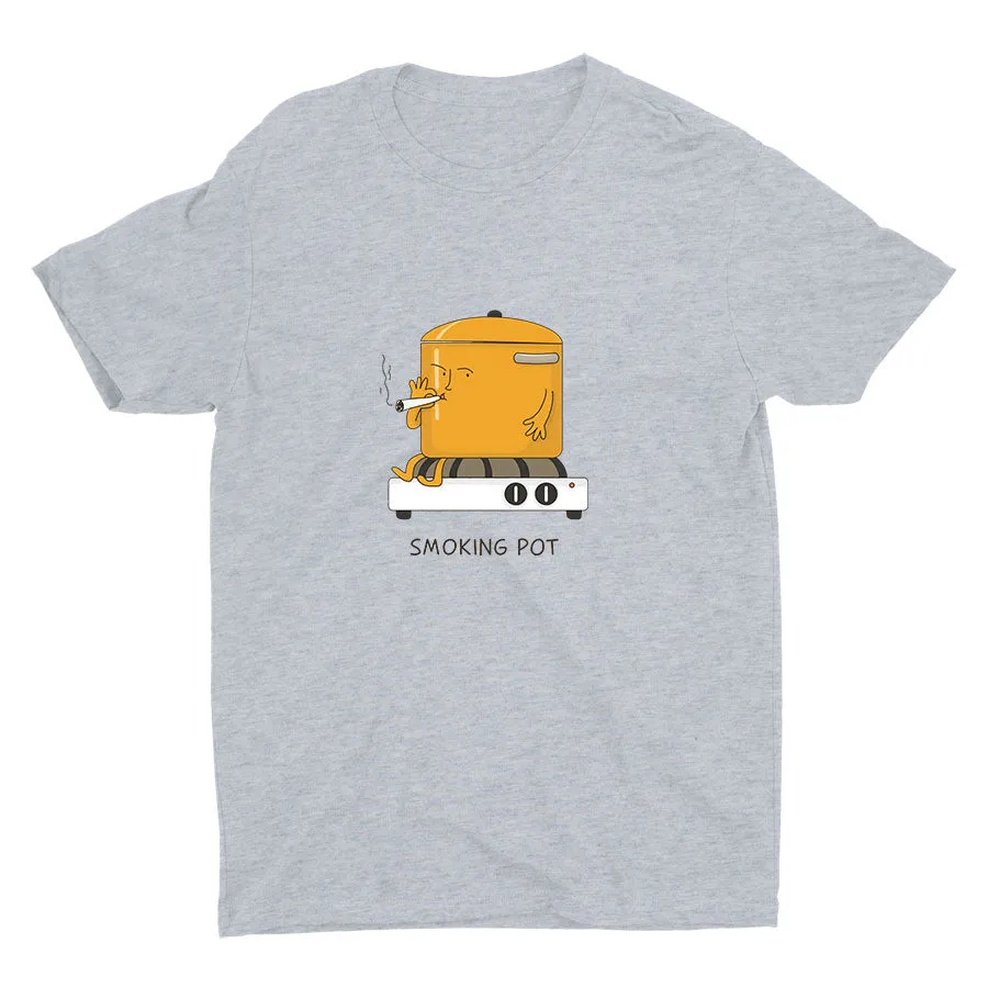 Smoking Pot Cotton Tee