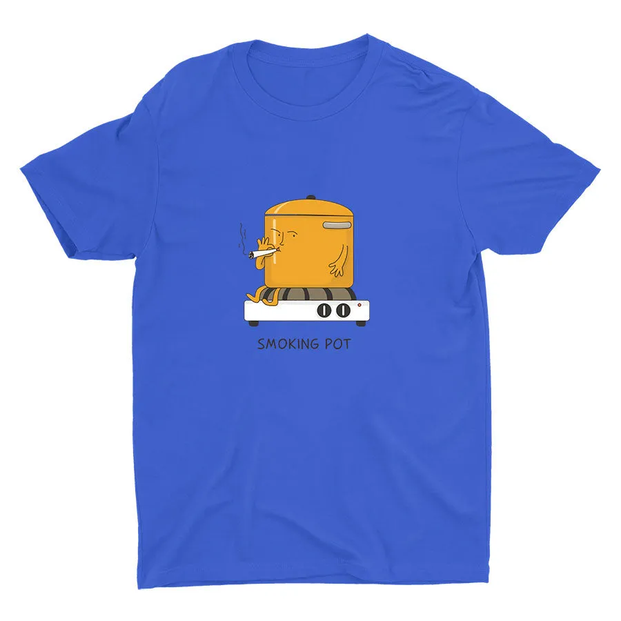 Smoking Pot Cotton Tee