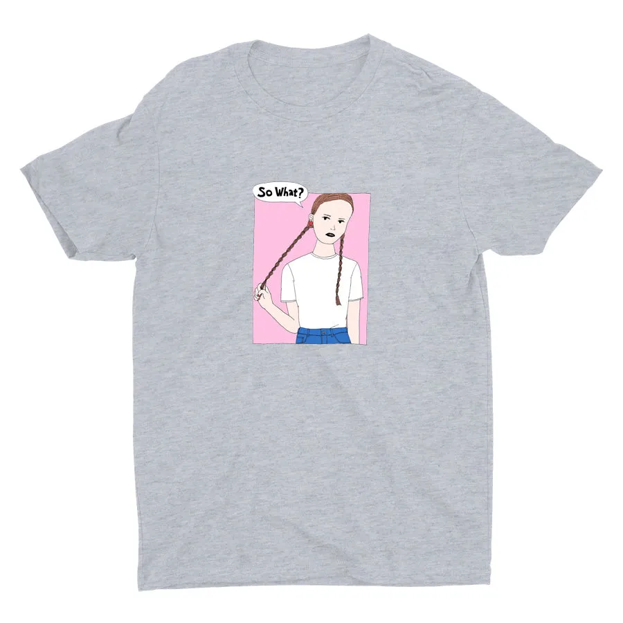 SO WHAT Cotton Tee