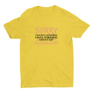 Sorry I Wasn′t Listening Cotton Tee