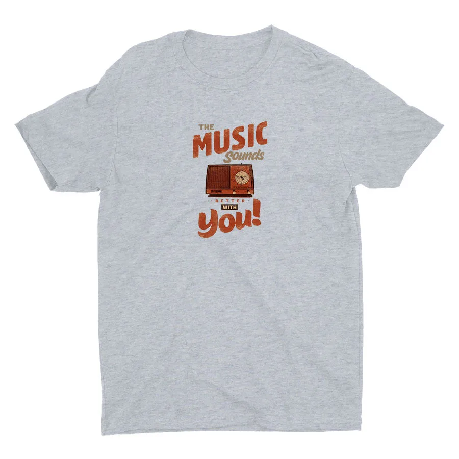Sounds Better With You Cotton Tee