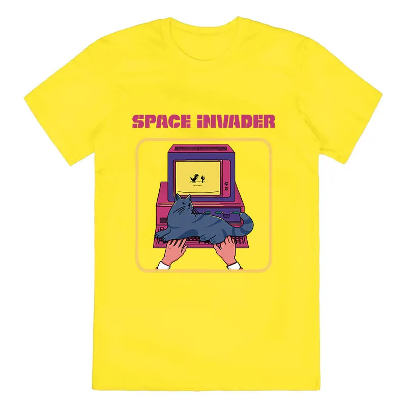 Space Invader Cotton Tee