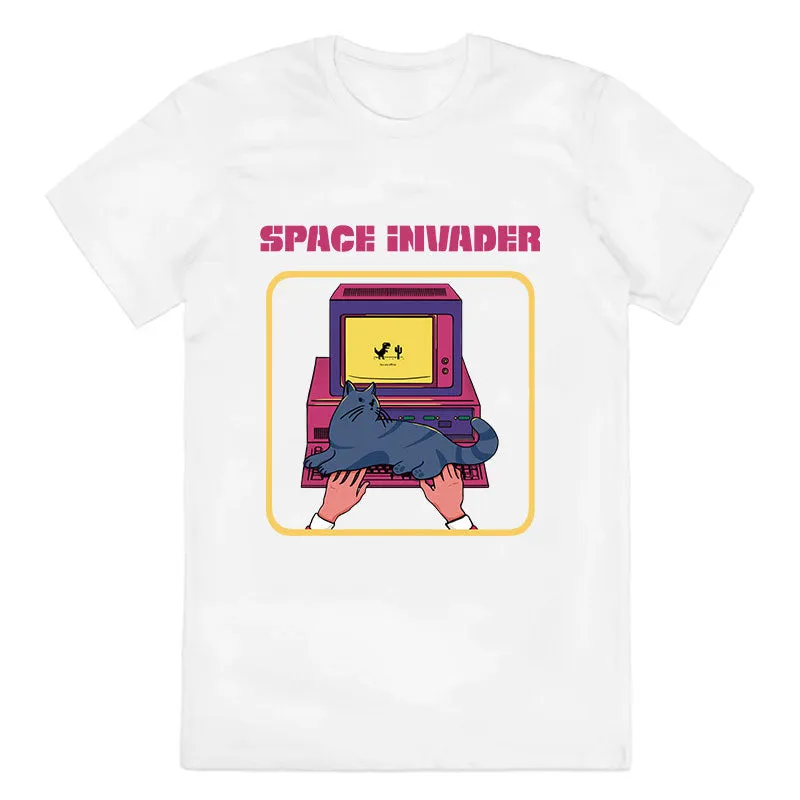 Space Invader Cotton Tee