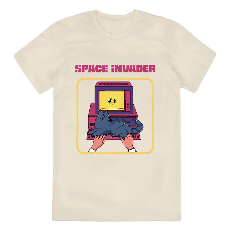 Space Invader Cotton Tee