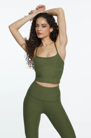 Spacedye Slim Racerback Cropped Tank