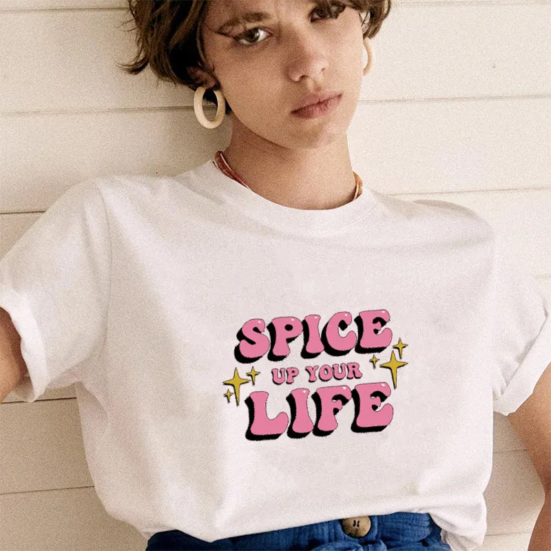 SPICE UP YOUR LIFE Cotton Tee