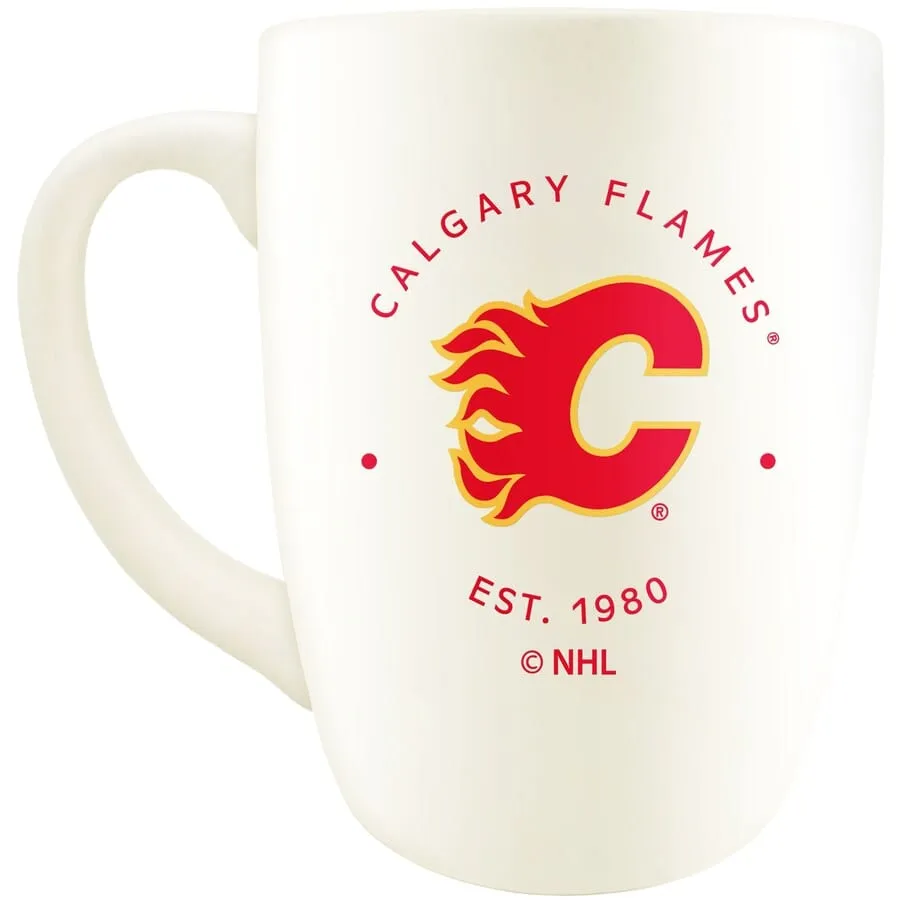 Sports Vault NHL Retro Diner Mug - Calgary Flames