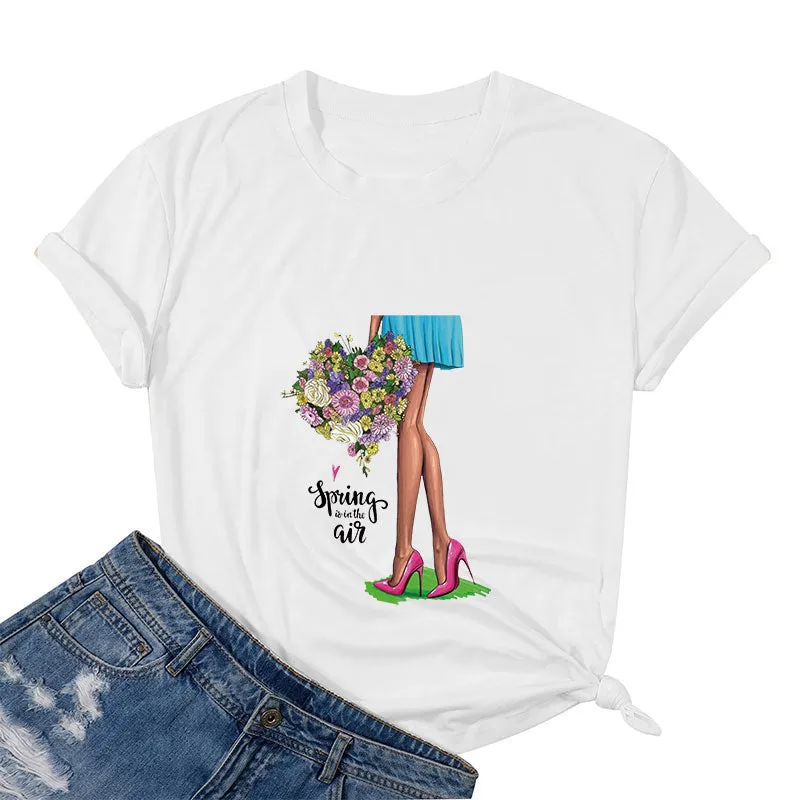 Spring is in the Air Cotton Tee