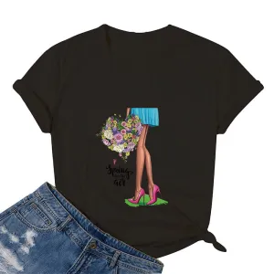 Spring is in the Air Cotton Tee