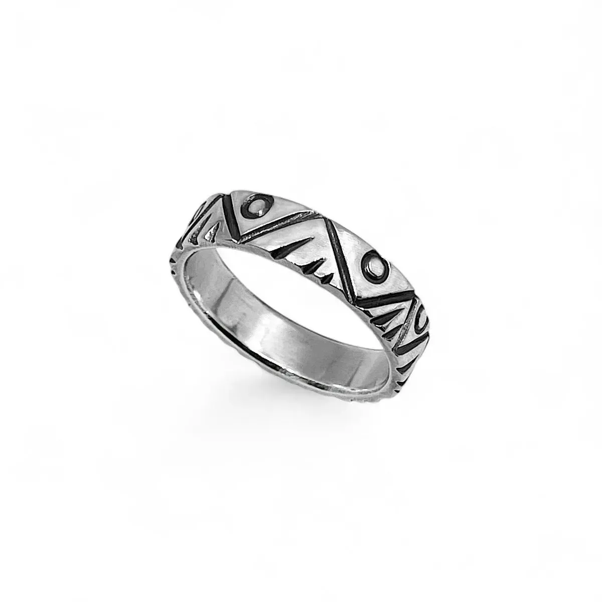 Sterling Silver Ring - Mountain