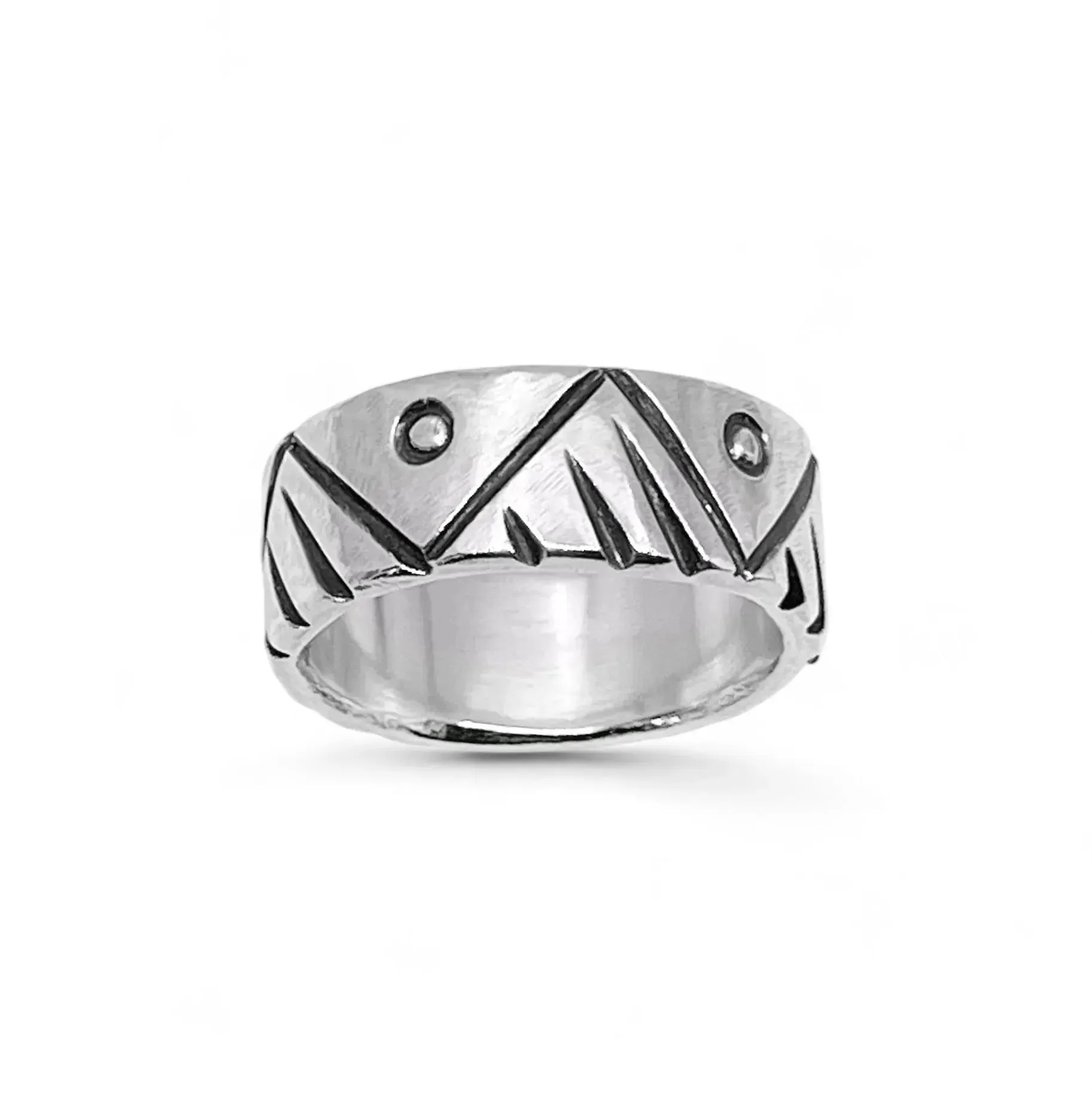 Sterling Silver Ring - Mountain