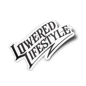 Sticker – Signature Logo – White