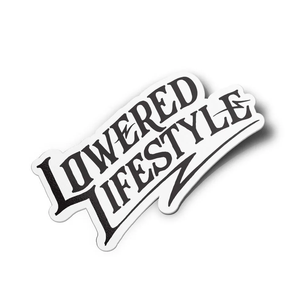 Sticker – Signature Logo – White