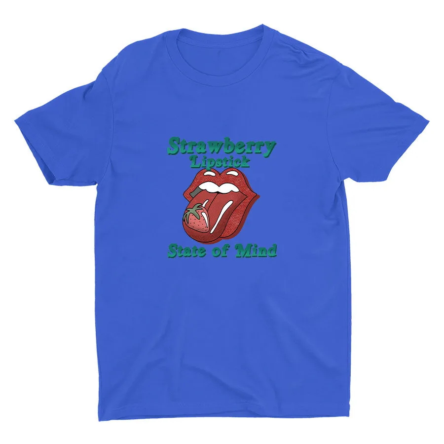 Strawberry Lipstick Cotton Tee