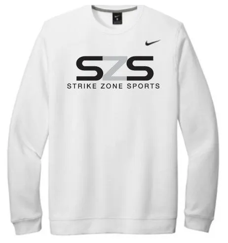 Strike Zone Nike Club Fleece Crewneck Sweatshirt