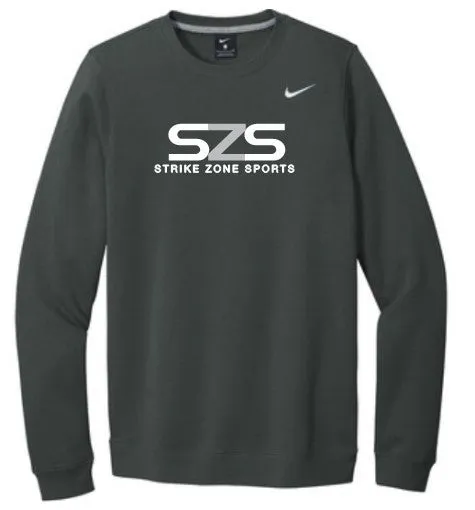 Strike Zone Nike Club Fleece Crewneck Sweatshirt