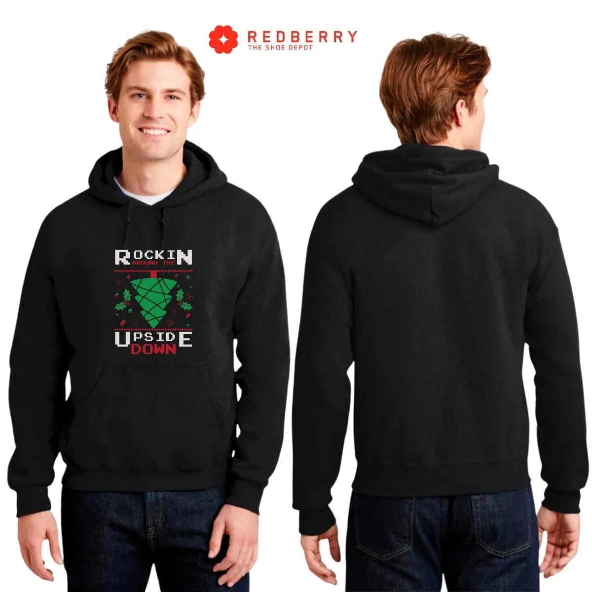 Sudadera Navideña Hombre Deportiva Hoodie 015