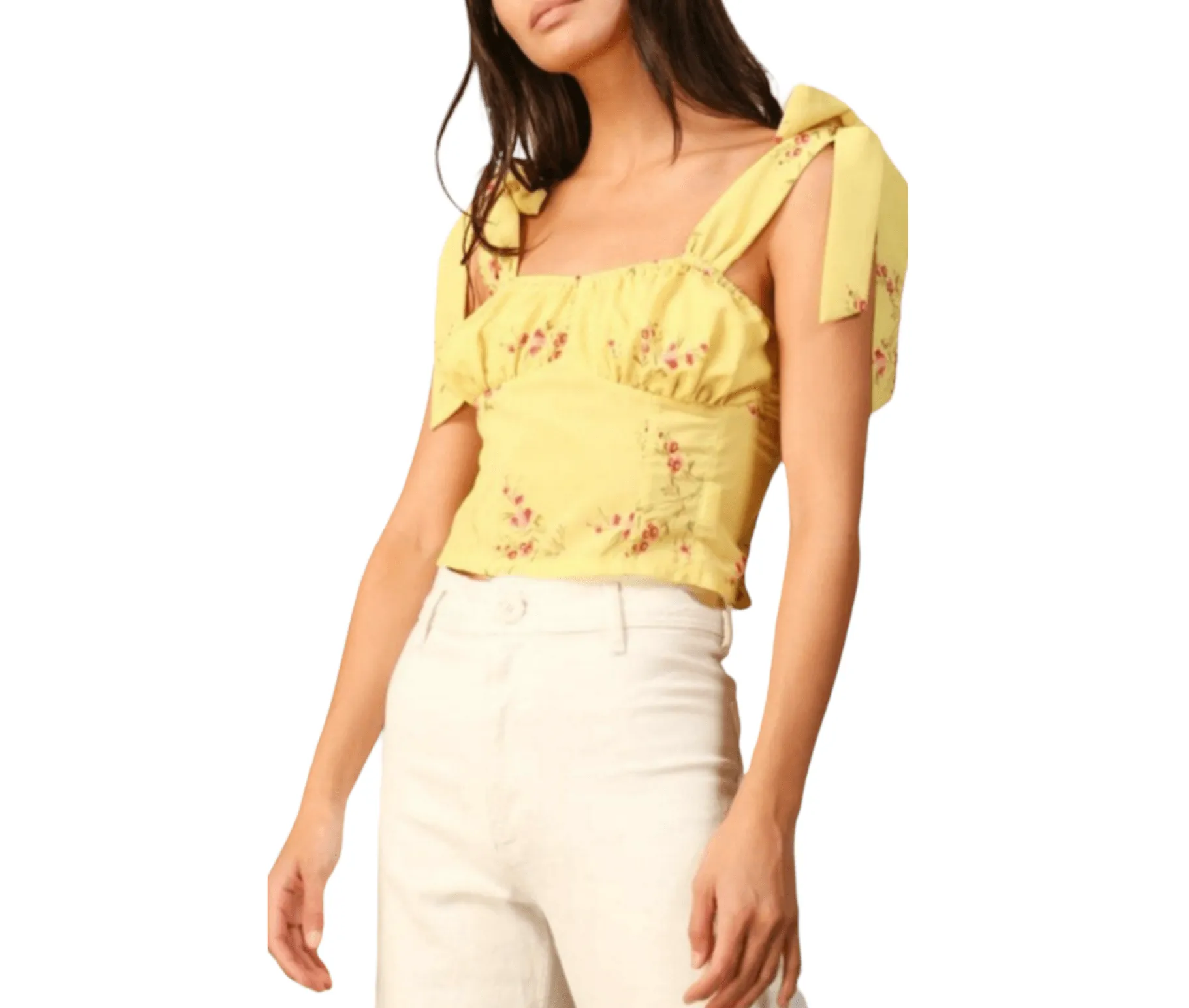 SUNFLOWER CROP TOP
