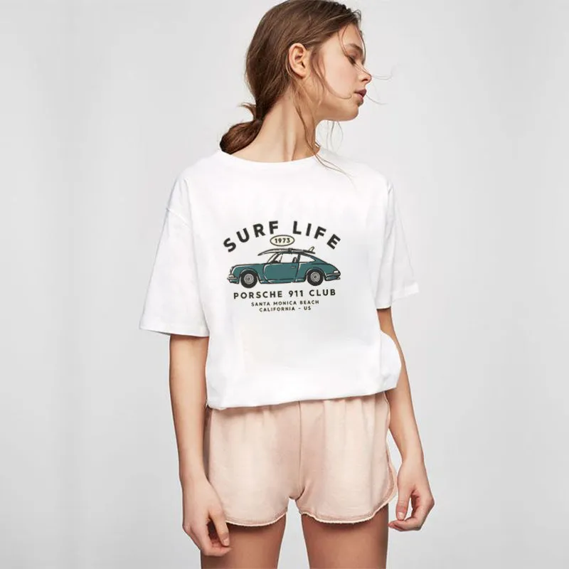Surf Life  Cotton Tee