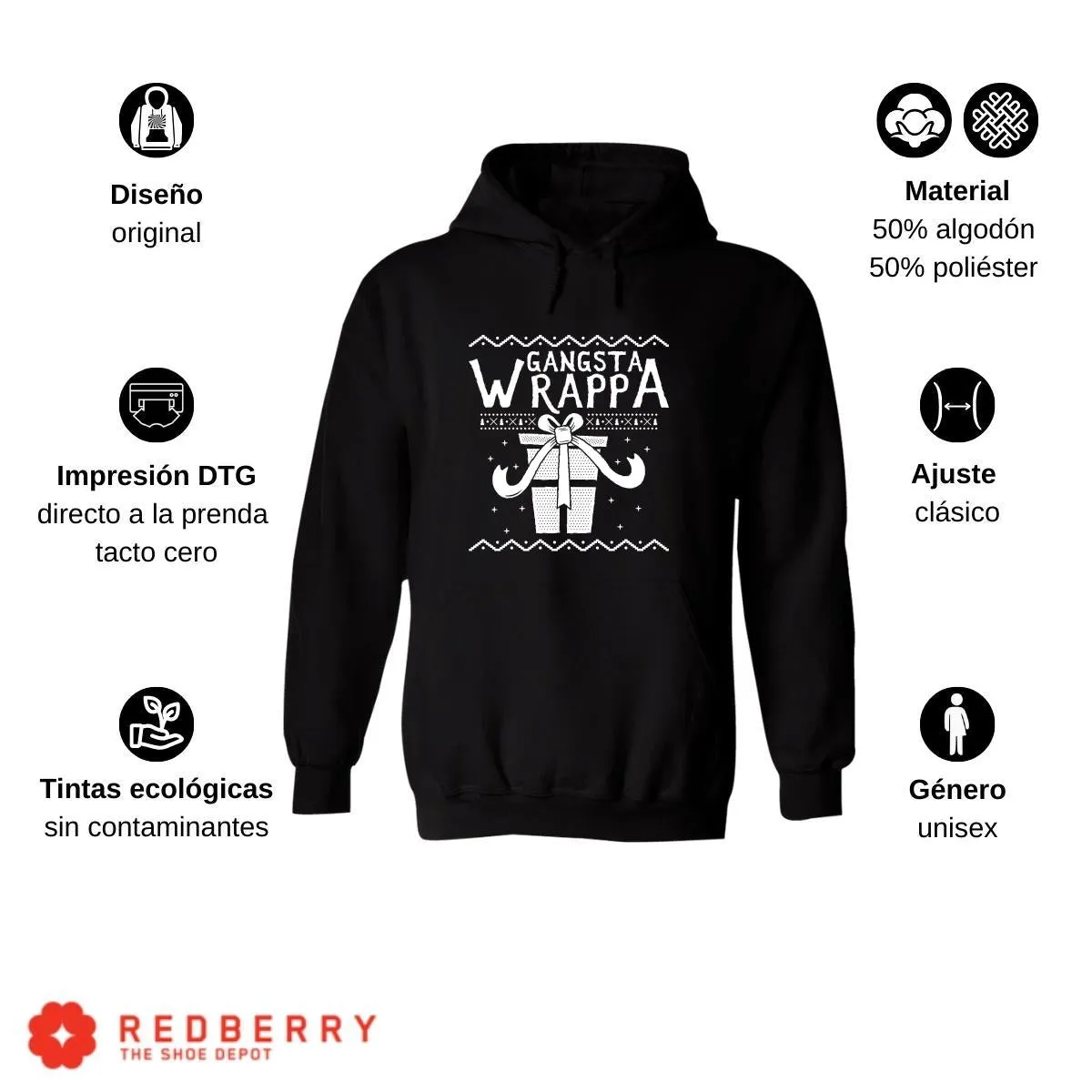 Suéter Navideño Ugly Sweater Hombre  002