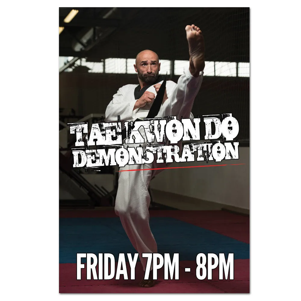 Tae Kwon Do Demo Cling