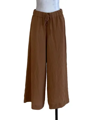 Tawny Plain Culottes Pants