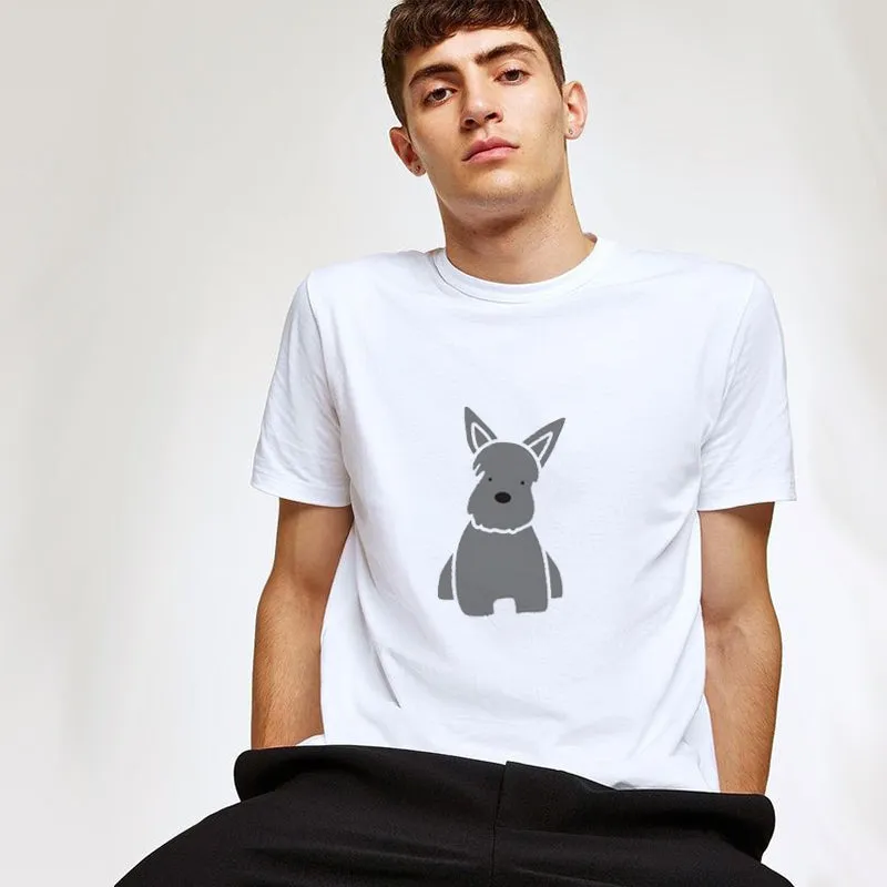 Terrier Dog Cotton Tee