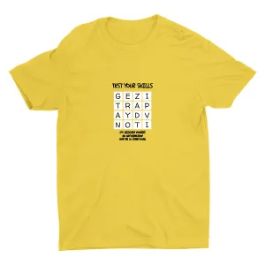 TEST YOUR SKILLS--114 HIDDEN WORDS Cotton Tee