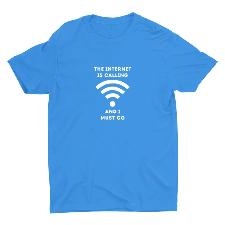 The Internet Is Calling Cotton Tee