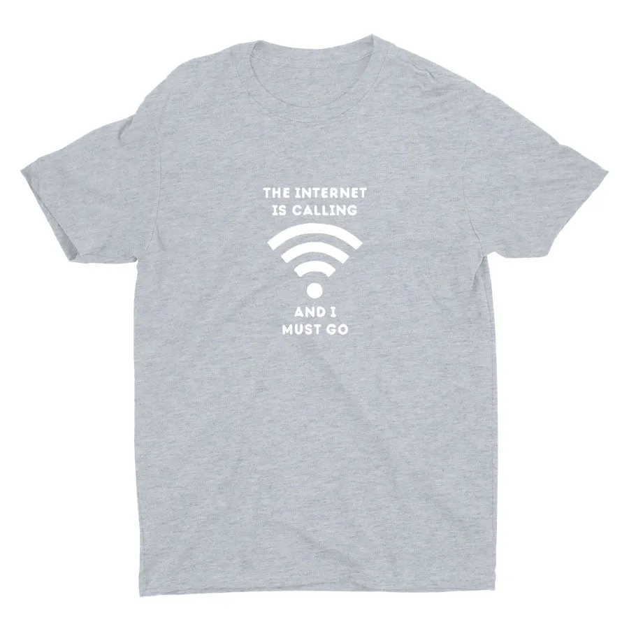 The Internet Is Calling Cotton Tee