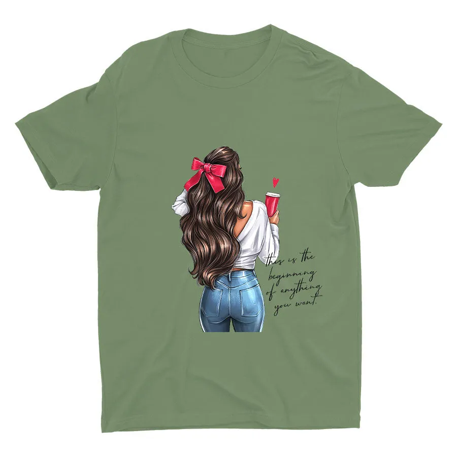 This Is The Beginning  Cotton Tee