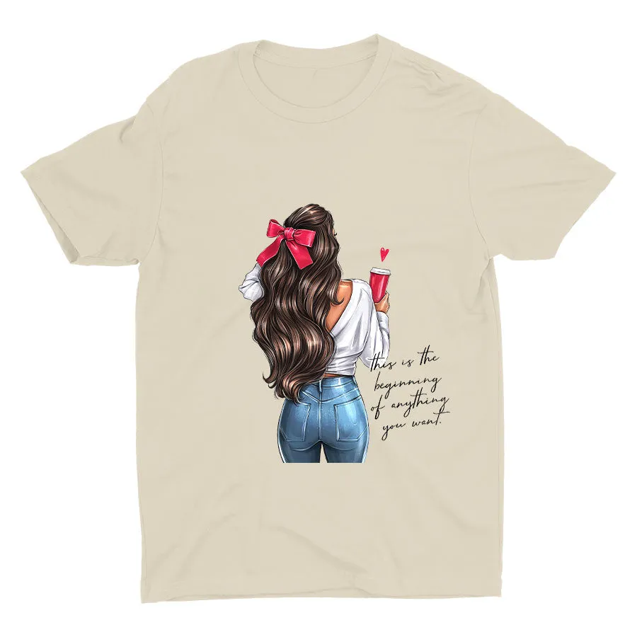 This Is The Beginning  Cotton Tee