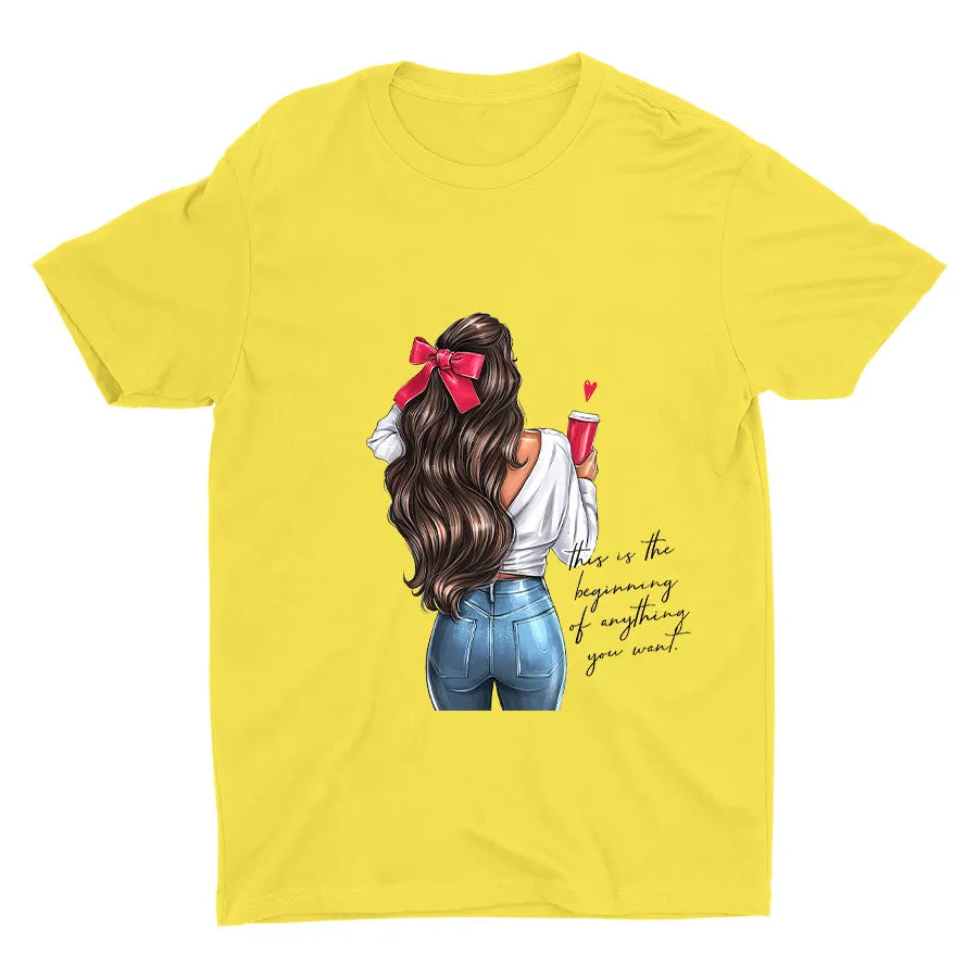 This Is The Beginning  Cotton Tee