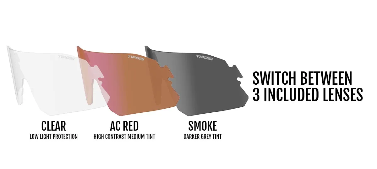 Tifosi Rail Interchangable Lens - Blackout