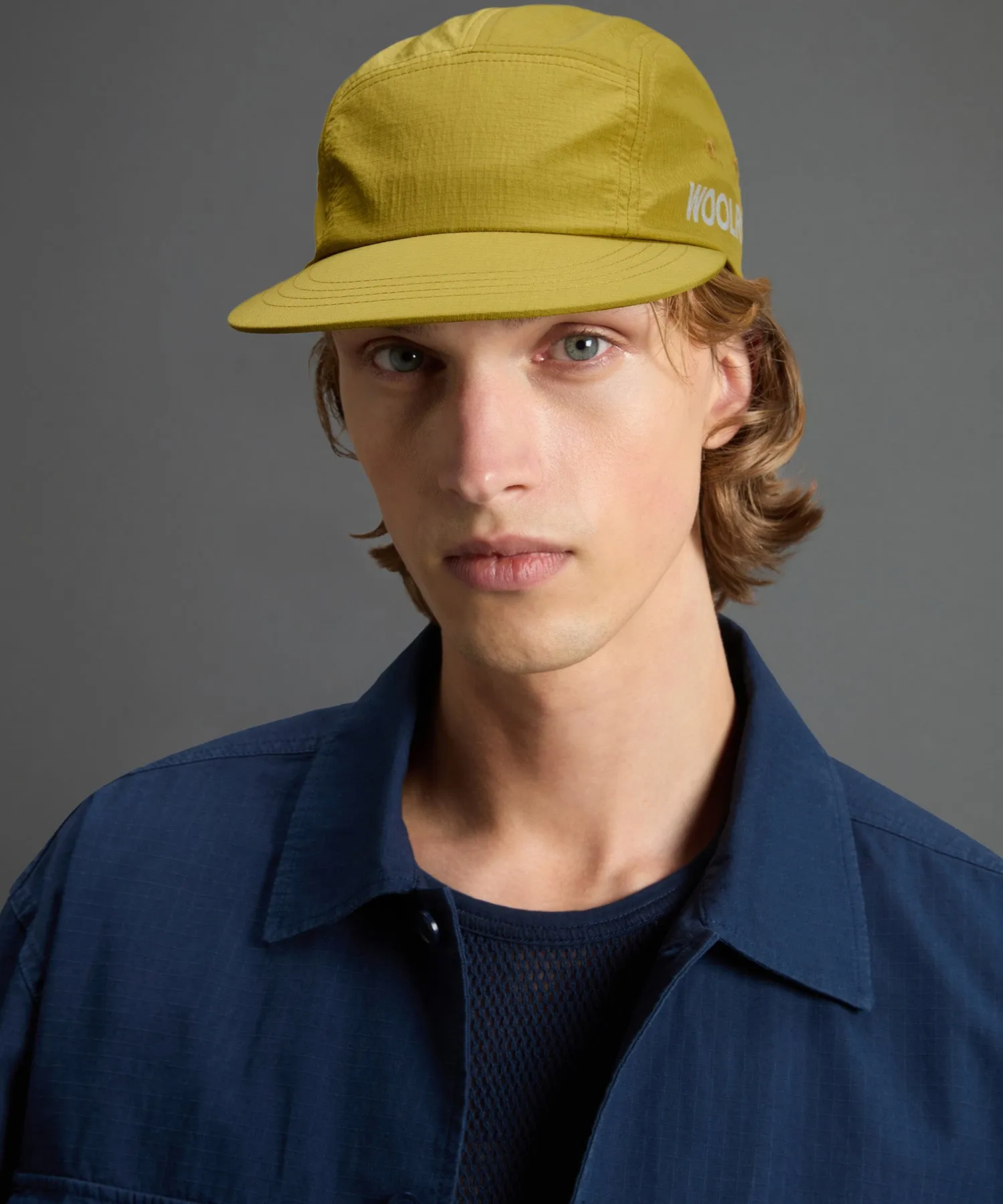 Todd Snyder X Woolrich 5-Panel Cap in Yellow