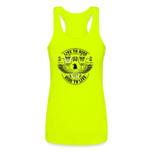 Tribute T - Women’s Performance Racerback Tank Top - Sunshine Family