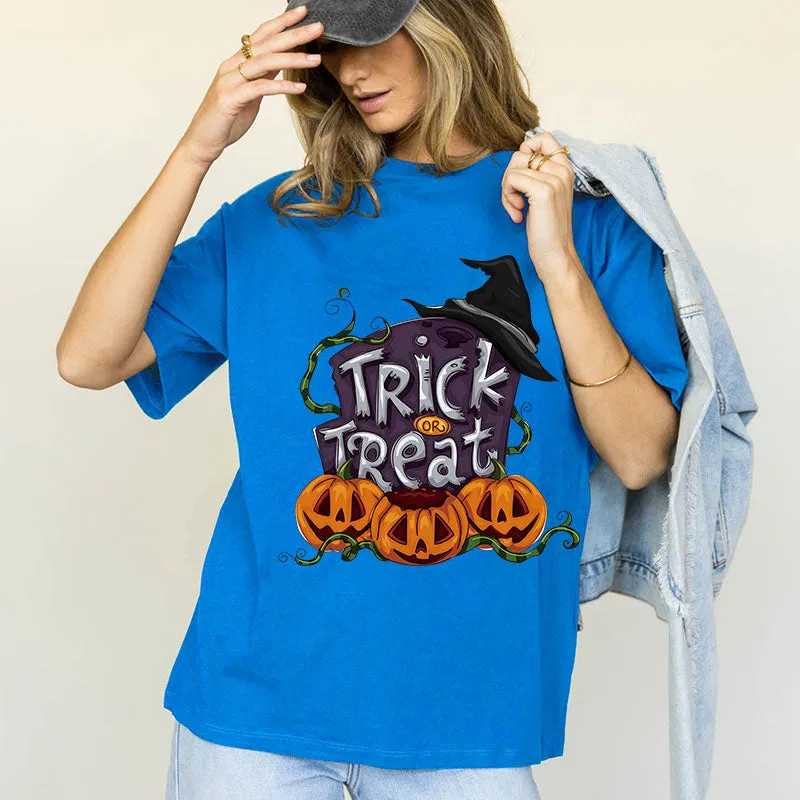 Trick Or Treat Cotton Tee