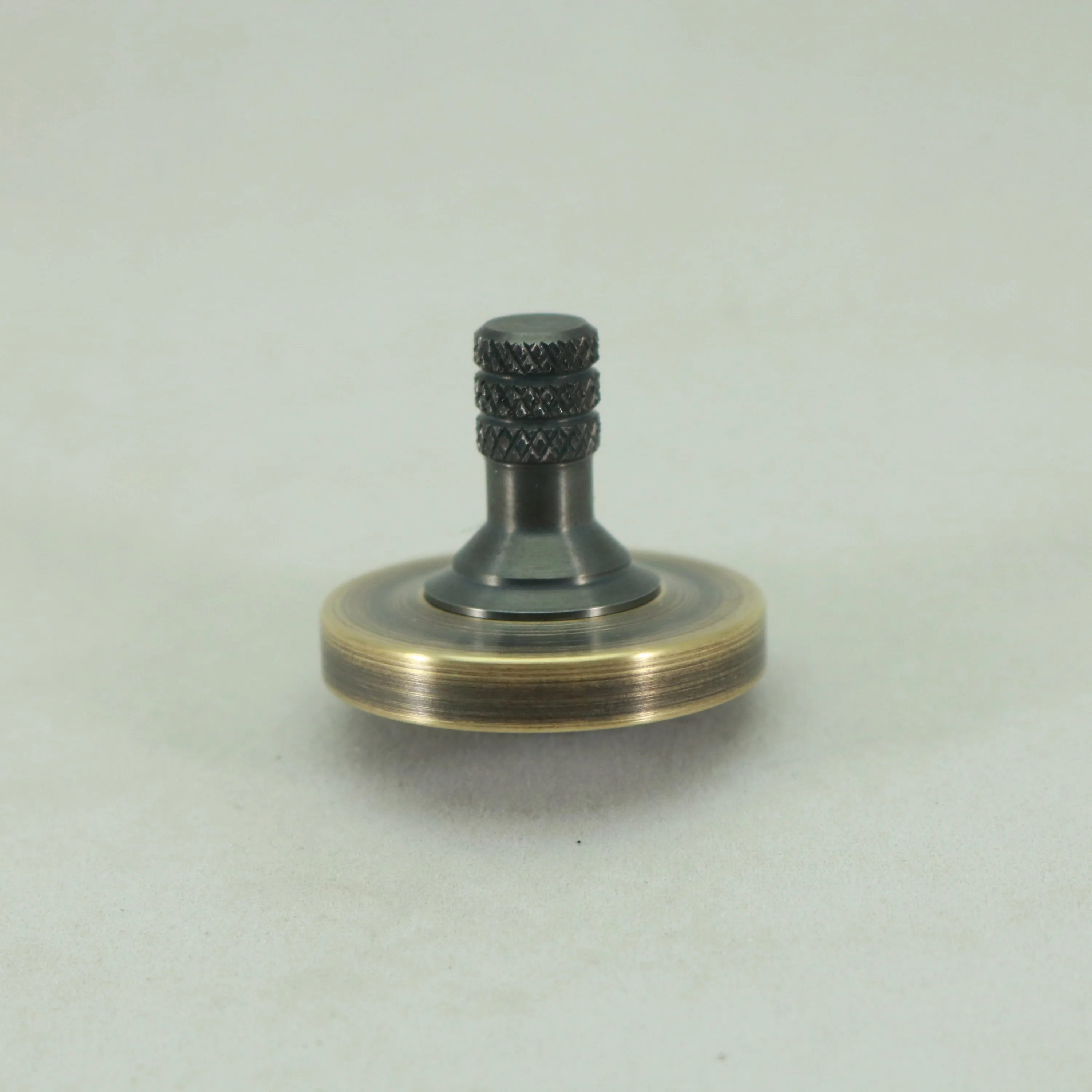 Two Step - Antique Brass and Gunmetal Stainless Steel