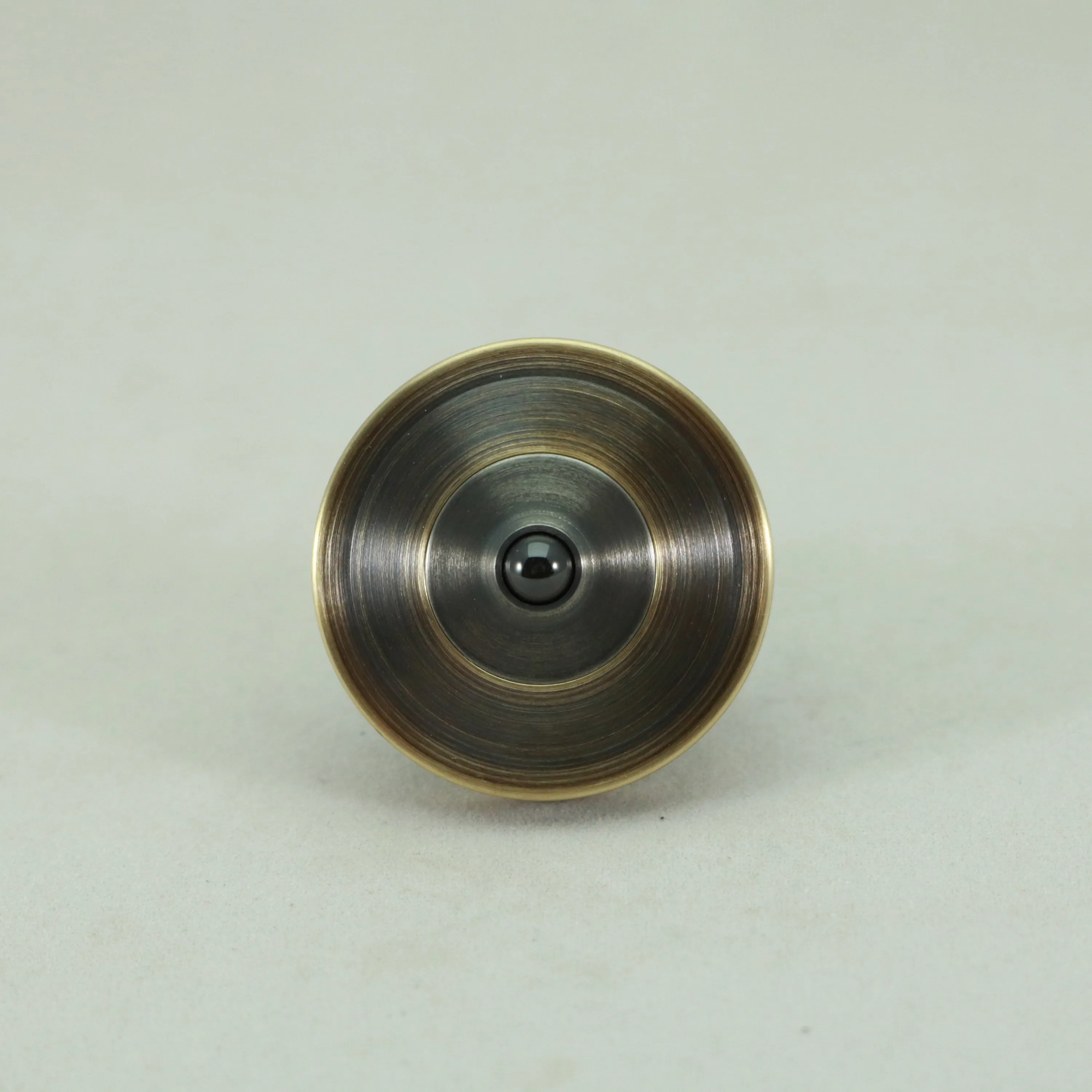 Two Step - Antique Brass and Gunmetal Stainless Steel