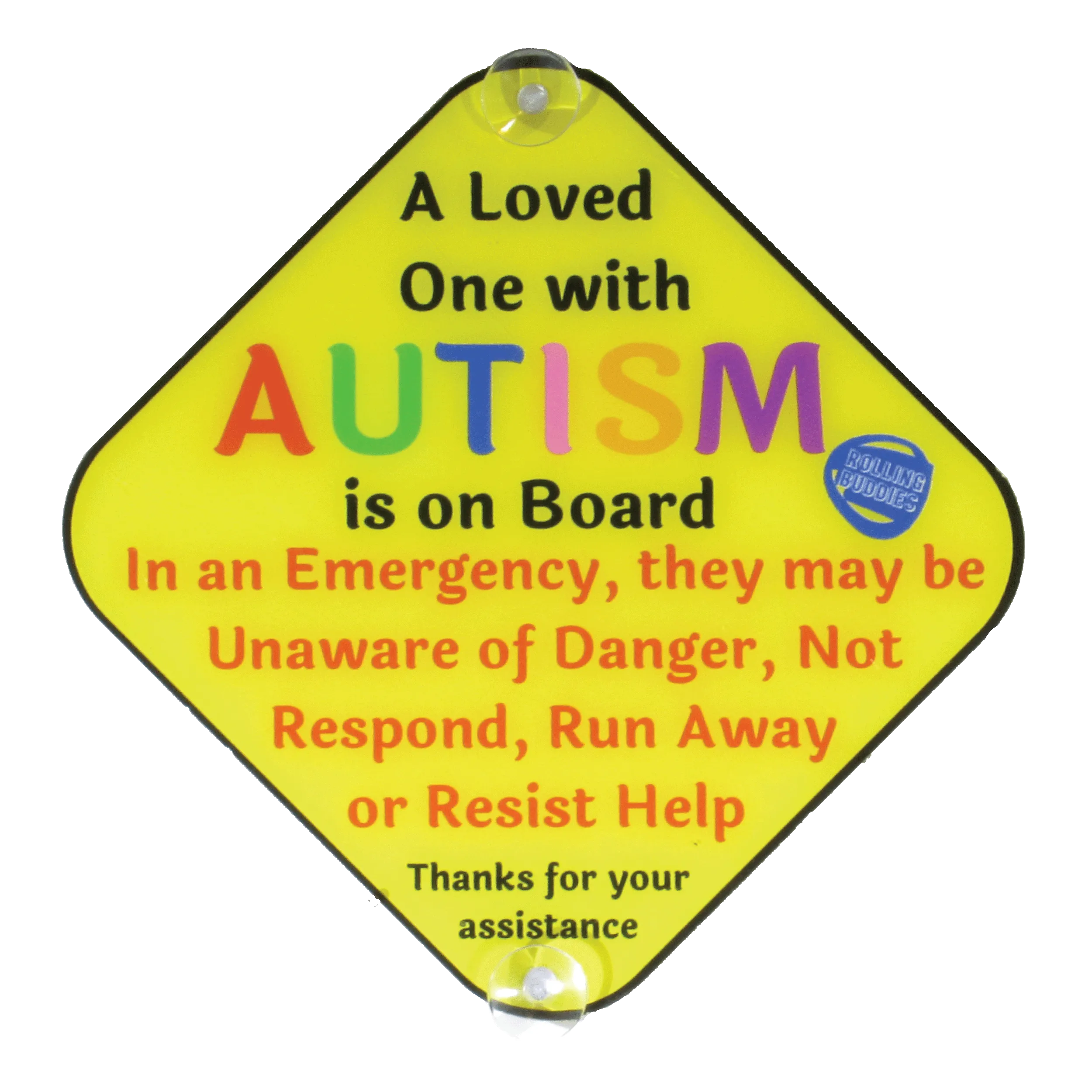 Ultimate Bundle Keychain, Light Blue Autism Plastic Door Sign and Plastic Car Sign