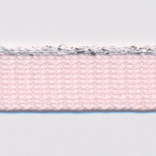 Ultra-Fine Lame Knit Piping #05 Pale Pink