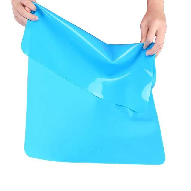 Ultra Large Silicone Mat for Epoxy Resin Nonstick & Heat-Resistant | Blue (20 x 24 inches)