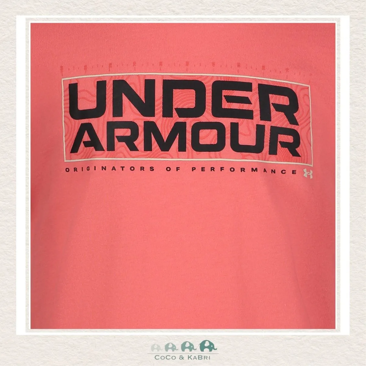 Under Armour Boys Orange Tshirt